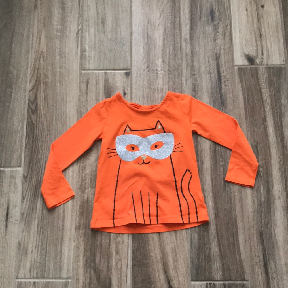 Carter’s Halloween Cat Top size 4